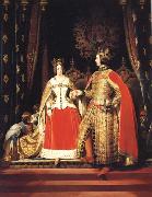 Sir Edwin Landseer Queen Victoria and Prince Albert at the Bal Costume of 12 may 1842 Norge oil painting reproduction